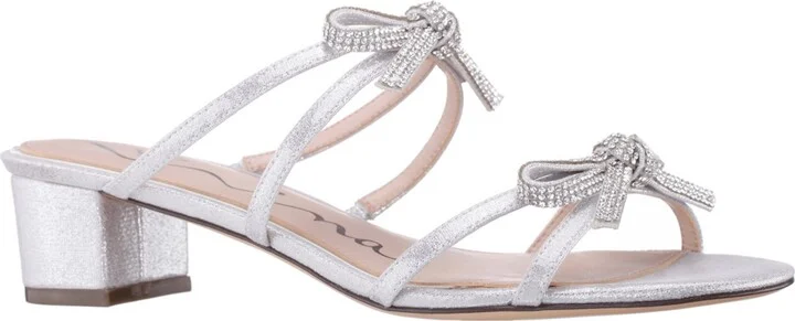 Nina Women's Georgie Low Block Heel Dress Sandals
