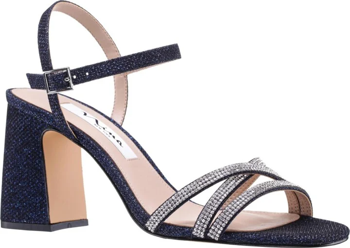 Nina Women's Quella Block Heel Dress Sandal