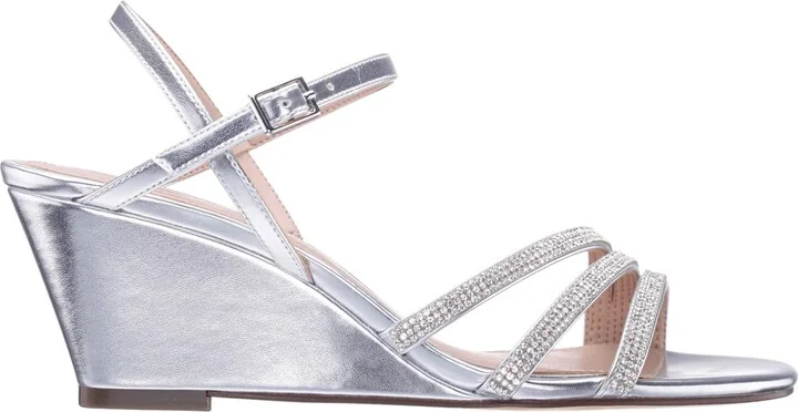 Nina Women's Sabina Almond Toe Wedge Sandals - Image 2