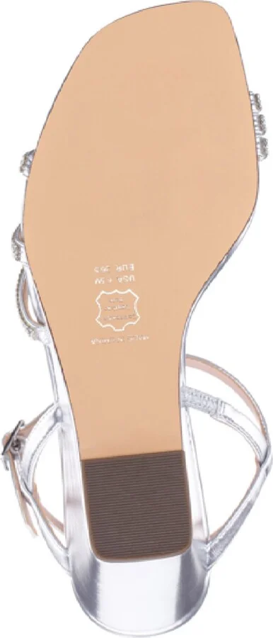 Nina Women's Sabina Almond Toe Wedge Sandals - Image 5