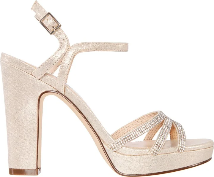 Nina Women's Saralyn Platform Block Heel Evening Sandals - Image 2