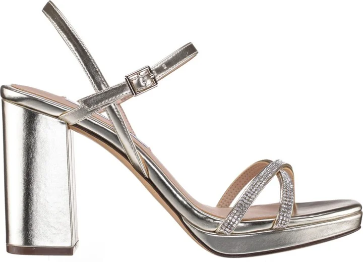 Nina Women's Steven Block Heel Platform Evening Sandals - Image 7
