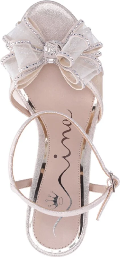 Nina Women's Vayda Bow Almond Toe Dress Sandals - Image 9