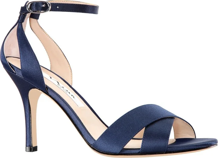 Navy Satin