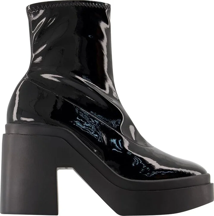 Ninav Ankle Bo - Clergerie - Pvc - Noir