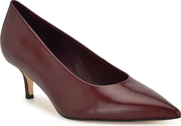Dark Red Leather