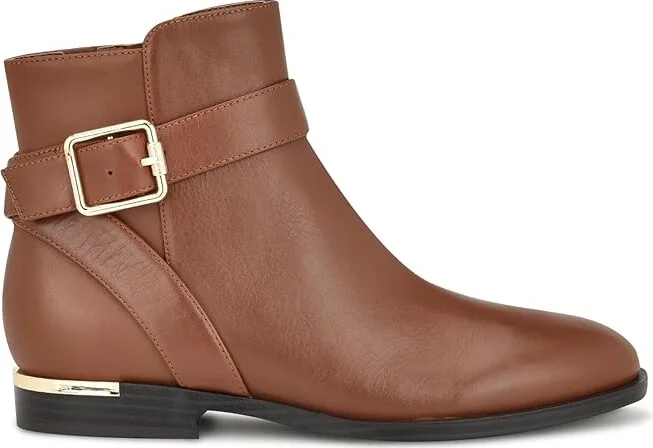 Nine West Alleva Women's Boots Brown Leather : 6 M, Leather/Rubber - Image 5