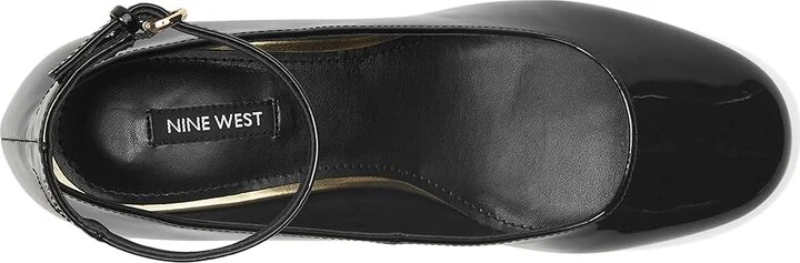 Nine West Amaize High Women's Heels Black Patent : 5.5 M, Leather/Rubber - Image 2