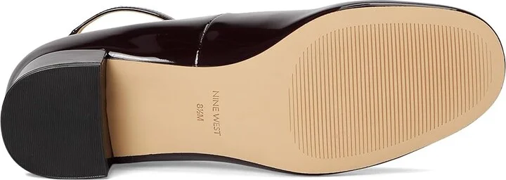 Nine West Amaize High Women's Heels Dark Red Patent : 6 M, Leather/Rubber - Image 3