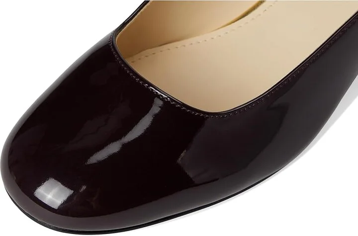 Nine West Amaize High Women's Heels Dark Red Patent : 6 M, Leather/Rubber - Image 7