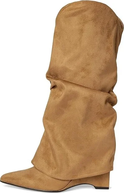 Nine West Amazin Women's Boots Cognac : 9 M, Suede/Synthetic - Image 6
