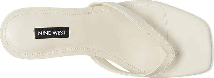 Nine West Andela Women's Dress Sandals Cream : 9.5 M, Rubber/Synthetic - Image 2