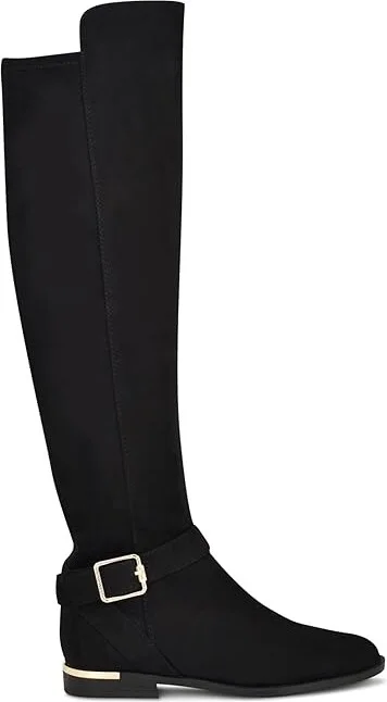 Nine West Andone Women's Boots Black : 11 M, Leather/Rubber - Image 5