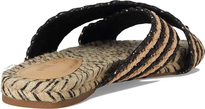 Nine West Animay Women's Dress Sandals Black/Natural : 8 M, Synthetic - Image 4