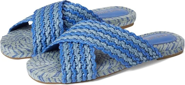 Nine West Animay Women's Dress Sandals Blue : 6.5 M, Synthetic