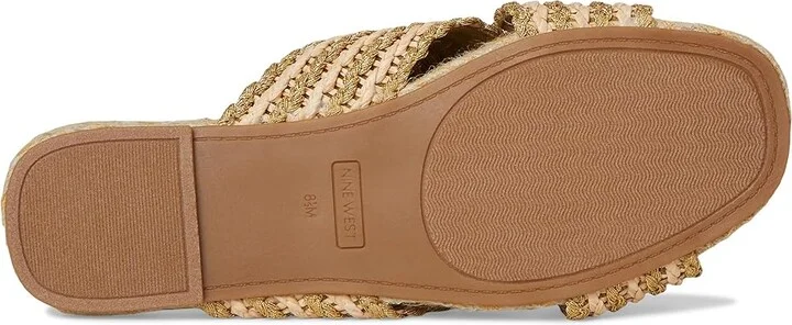 Nine West Animay Women's Dress Sandals Bronze/Natural : 11 M, Synthetic - Image 3