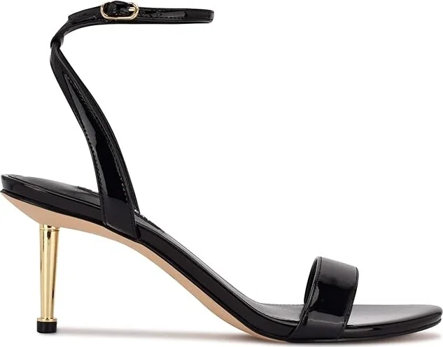 Nine West Anny Women's Sandals Black Patent : 8.5 M, Synthetic - Image 6
