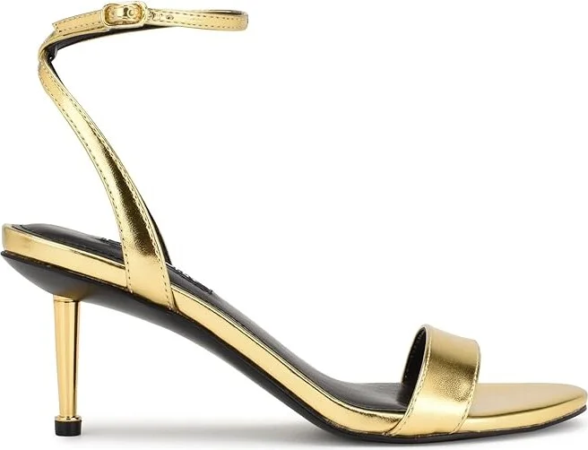 Nine West Anny Women's Sandals Gold : 7 M, Synthetic - Image 6