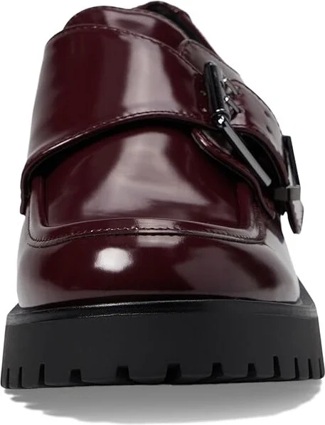 Nine West Araise 3 Women's Flat Shoes Dark Red Patent : 6 M, Leather/Rubber - Image 5