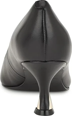 Nine West Ariella High Women's Heels Black Leather : 5 M, Faux Leather - Image 4