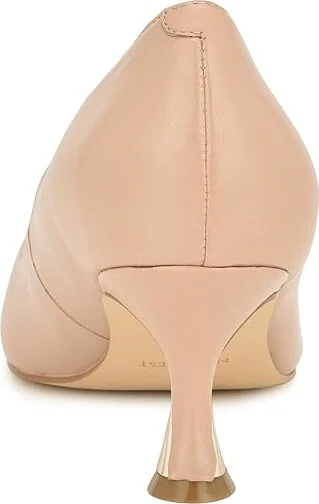 Nine West Ariella High Women's Heels Light Natural Leather : 7 M, Faux Leather - Image 4