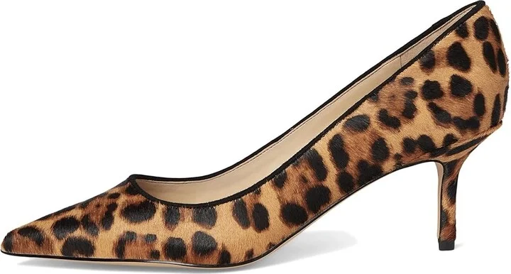 Nine West Arlene High Women's Heels Leopard : 7 M, Suede - Image 6
