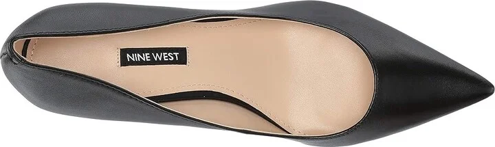 Nine West Arlene Pump Women's Shoes Black : 5 M, Leather - Image 3