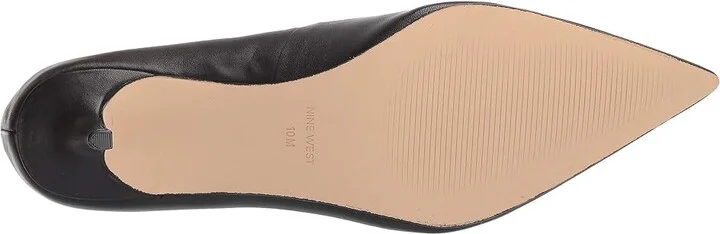 Nine West Arlene Pump Women's Shoes Black : 5 M, Leather - Image 4
