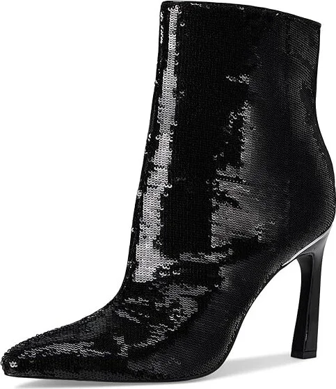 Nine West Baey Women's Boots Black Sequin : 7 M, Synthetic - Image 5