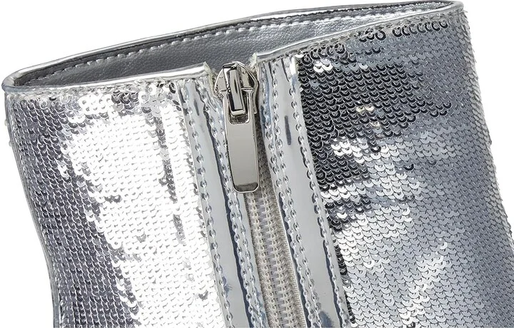 Nine West Baey Women's Boots Silver Sequin : 9 M, Synthetic - Image 6