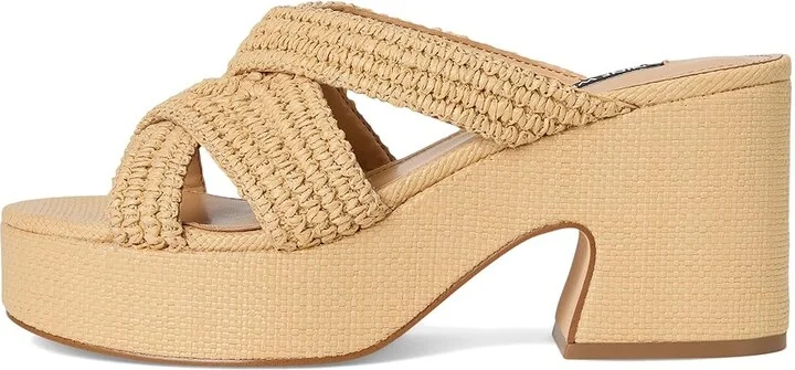 Nine West Bemay Women's Dress Sandals Light Natural : 8 M, Rubber - Image 6