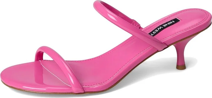 Nine West Berri Women's Dress Sandals Pink Patent : 8.5 M, Leather - Image 5