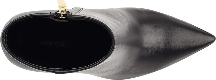 Nine West Bolana Women's Boots Black Leather : 6.5 M - Image 2