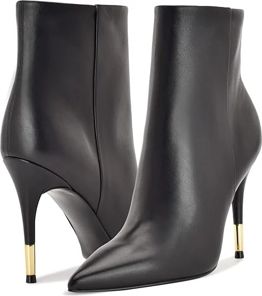 Nine West Bolana Women's Boots Black Leather : 6.5 M