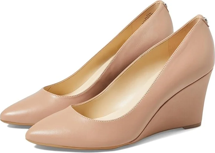 Nine West Cal9X9 Women's Shoes Natural : 5 M, Synthetic/Leather