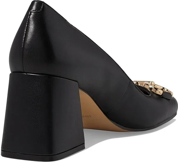 Nine West Caven High Women's Heels Black Leather : 7 M, Leather/Suede - Image 4