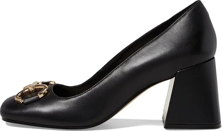 Nine West Caven High Women's Heels Black Leather : 7 M, Leather/Suede - Image 5