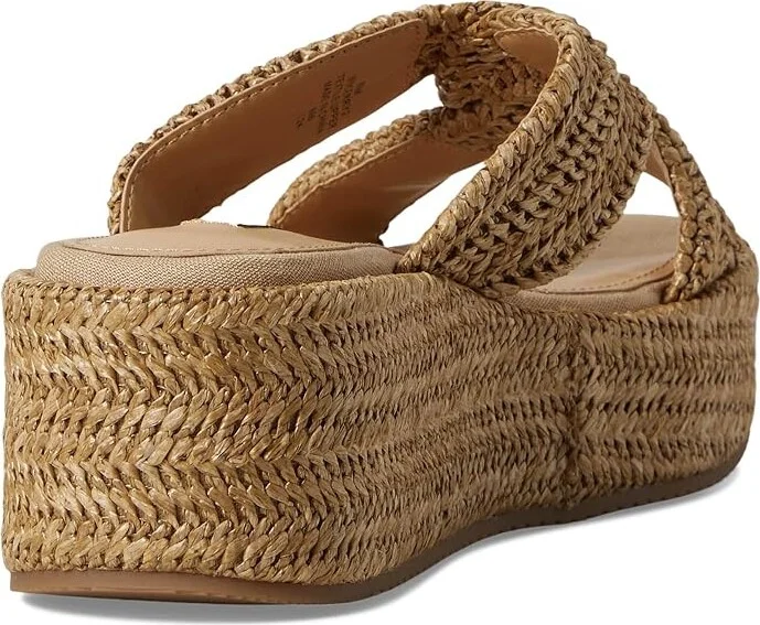 Nine West Cerry Women's Dress Sandals Light Natural : 9.5 M, Synthetic - Image 4