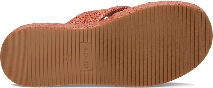 Nine West Cerry Women's Dress Sandals Orange : 10 M, Synthetic - Image 3