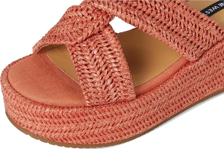 Nine West Cerry Women's Dress Sandals Orange : 10 M, Synthetic - Image 7