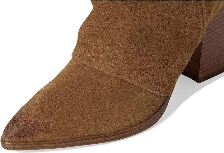 Nine West Chaye Women's Boots Cognac Suede : 7.5 M, Leather/Synthetic - Image 2