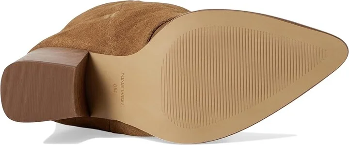 Nine West Chaye Women's Boots Cognac Suede : 7.5 M, Leather/Synthetic - Image 3