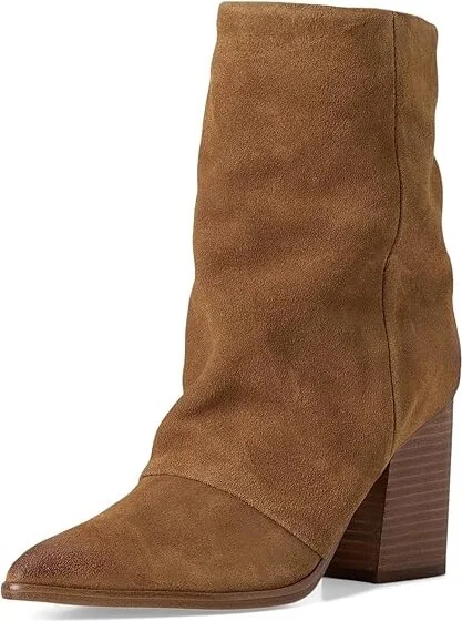 Nine West Chaye Women's Boots Cognac Suede : 7.5 M, Leather/Synthetic - Image 5