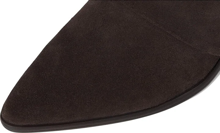 Nine West Chicke Women's Boots Dark Brown Suede : 8 M, Suede/Synthetic - Image 2