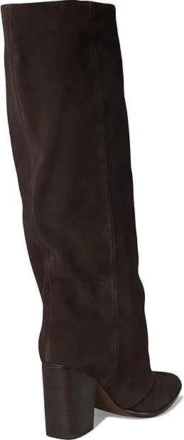 Nine West Chicke Women's Boots Dark Brown Suede : 8 M, Suede/Synthetic - Image 4