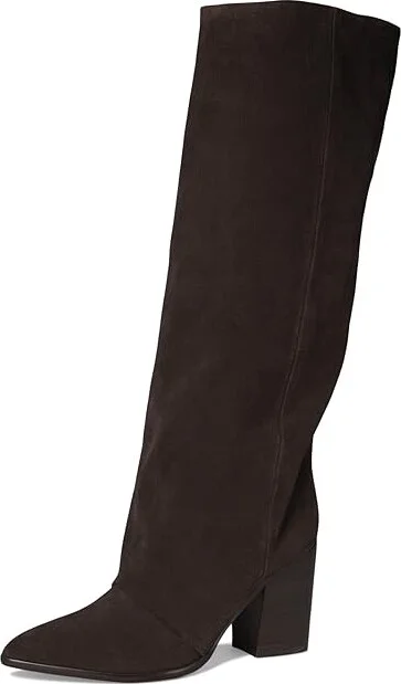Nine West Chicke Women's Boots Dark Brown Suede : 8 M, Suede/Synthetic - Image 5