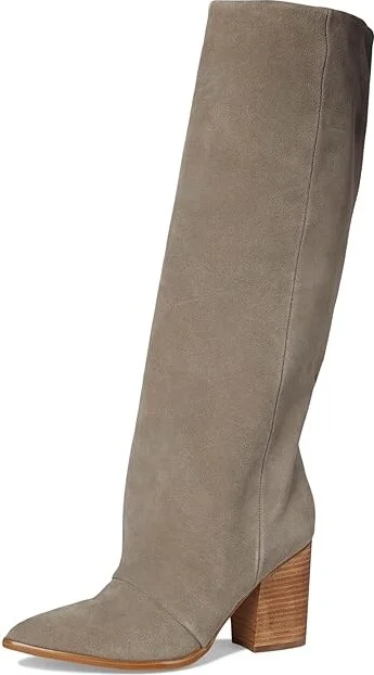 Nine West Chicke Women's Boots Taupe Suede : 7.5 M, Suede/Synthetic - Image 5