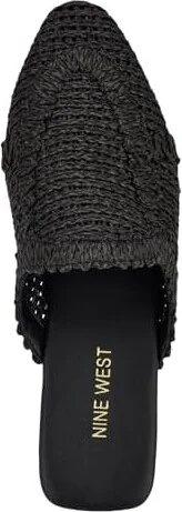 Nine West Cleigha Women's Flat Shoes Black : 7 M, Rubber - Image 2
