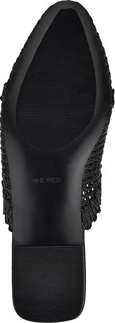 Nine West Cleigha Women's Flat Shoes Black : 7 M, Rubber - Image 3