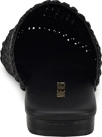 Nine West Cleigha Women's Flat Shoes Black : 7 M, Rubber - Image 4
